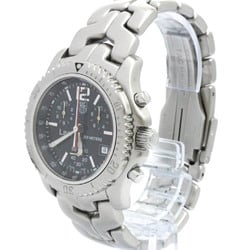 Polished TAG HEUER Link Chronograph Automatic Steel Watch CT1111 BF573093