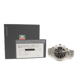 Polished TAG HEUER Link Chronograph Automatic Steel Watch CT1111 BF573093