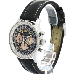 Polished BREITLING Navitimer Cosmonaute Hand-Winding Mens Watch A12023 BF576169