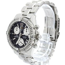 Polished BREITLING Colt Chrono Ocean Steel Quartz Mens Watch A53350 BF576542