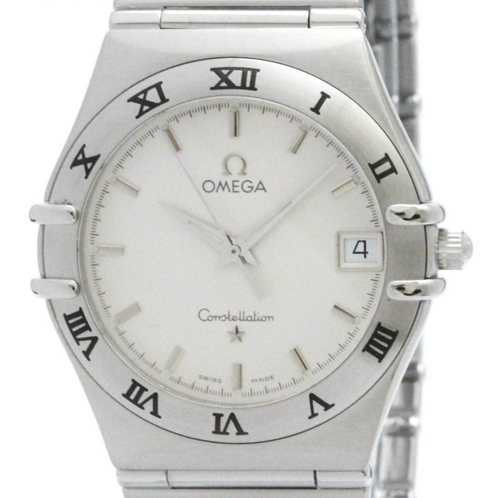 Polished OMEGA Constellation Stainless Steel Quartz Mens Watch 1512.30 BF576505