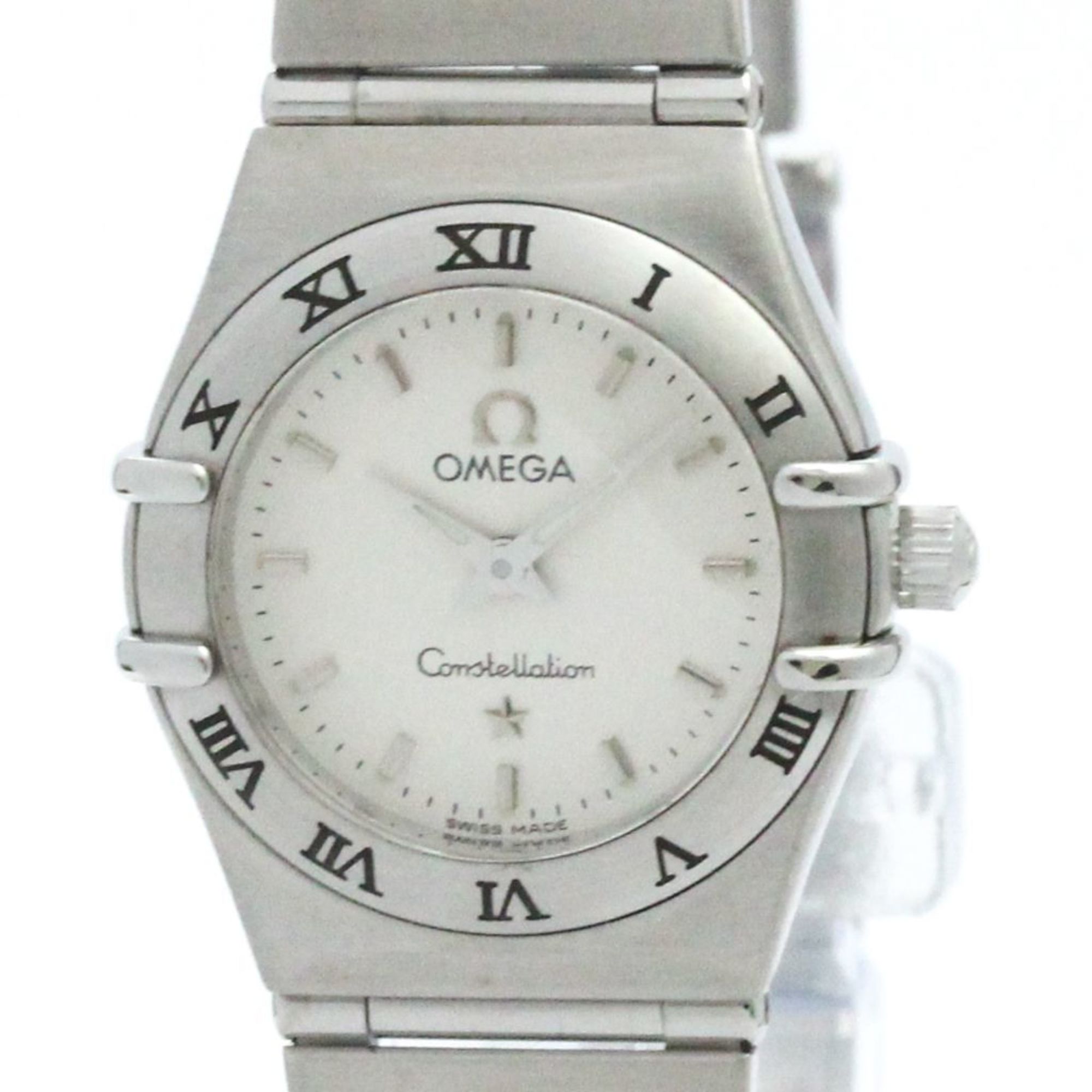 Polished OMEGA Constellation Steel Quartz Ladies Watch 1572.30 BF576175