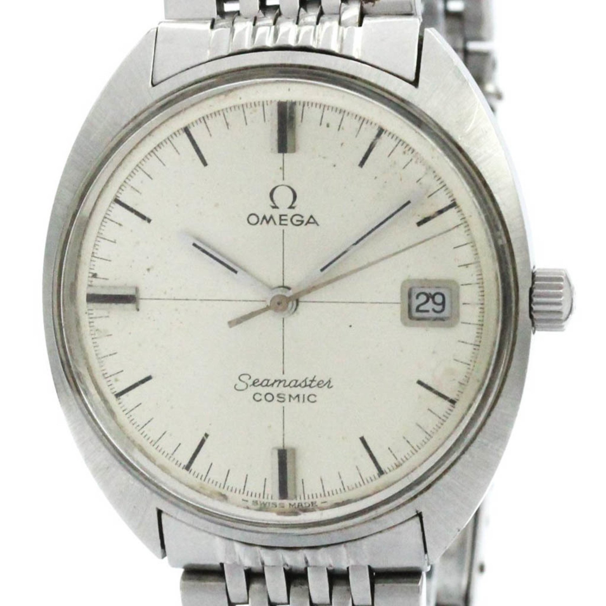 Vintage OMEGA Seamaster Cosmic Cal 613 Steel Hand-winding Watch 136.017 BF574248