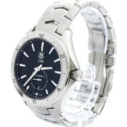 Polished TAG HEUER Link Calibre 6 Steel Automatic Mens Watch WAT2110 BF573609