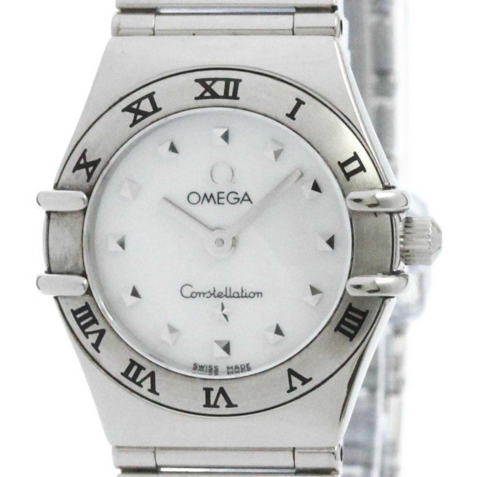 Polished OMEGA Constellation My Choice MOP Dial Ladies Watch 1561.71 BF577069