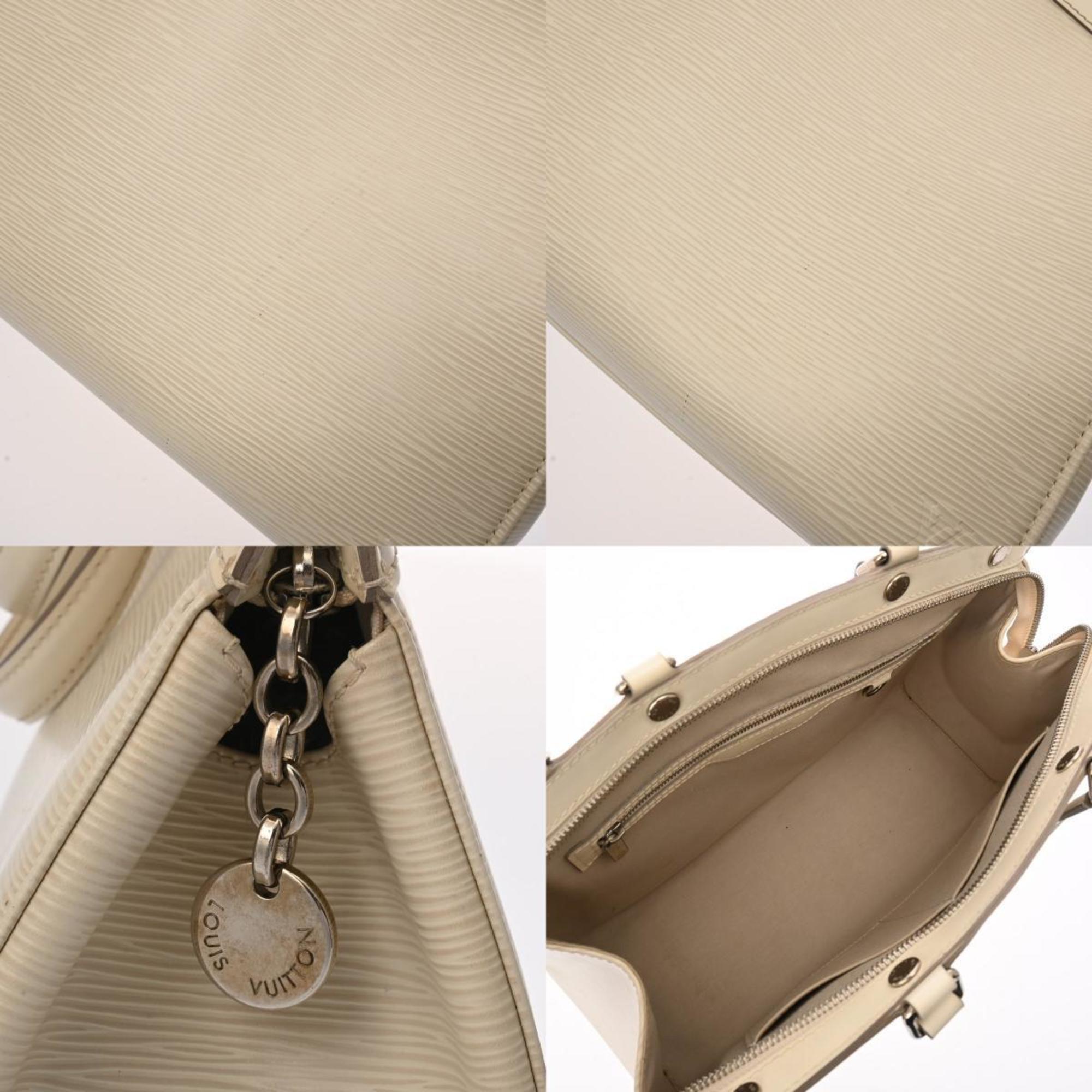 LOUIS VUITTON Louis Vuitton Epi B MM Ivory M40330 Women's Leather Bag