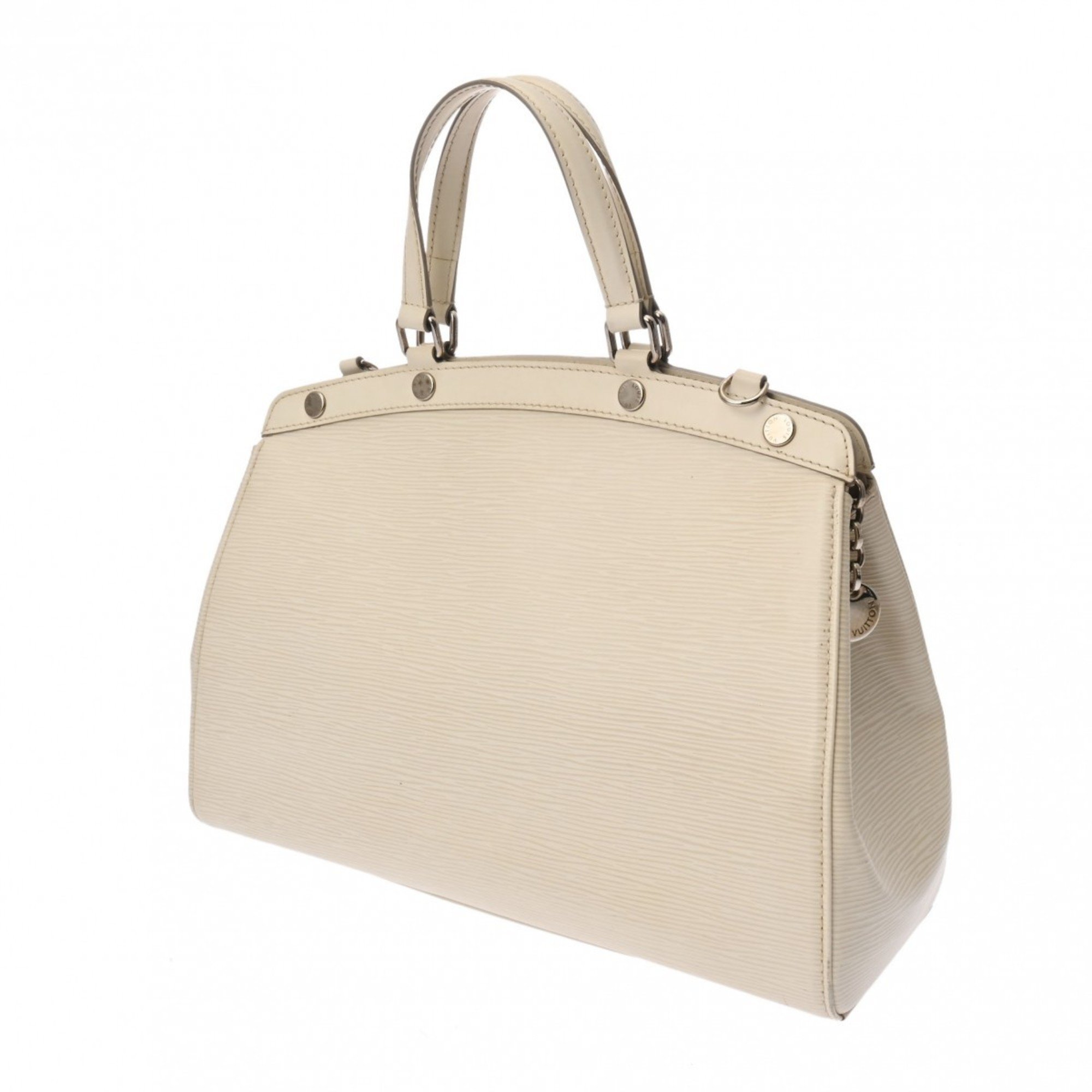 LOUIS VUITTON Louis Vuitton Epi B MM Ivory M40330 Women's Leather Bag