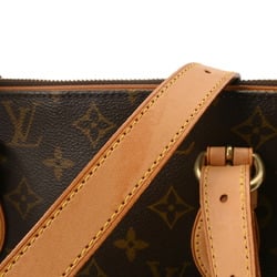 LOUIS VUITTON Louis Vuitton Monogram Popincourt Au Brown M40007 Women's Canvas Handbag