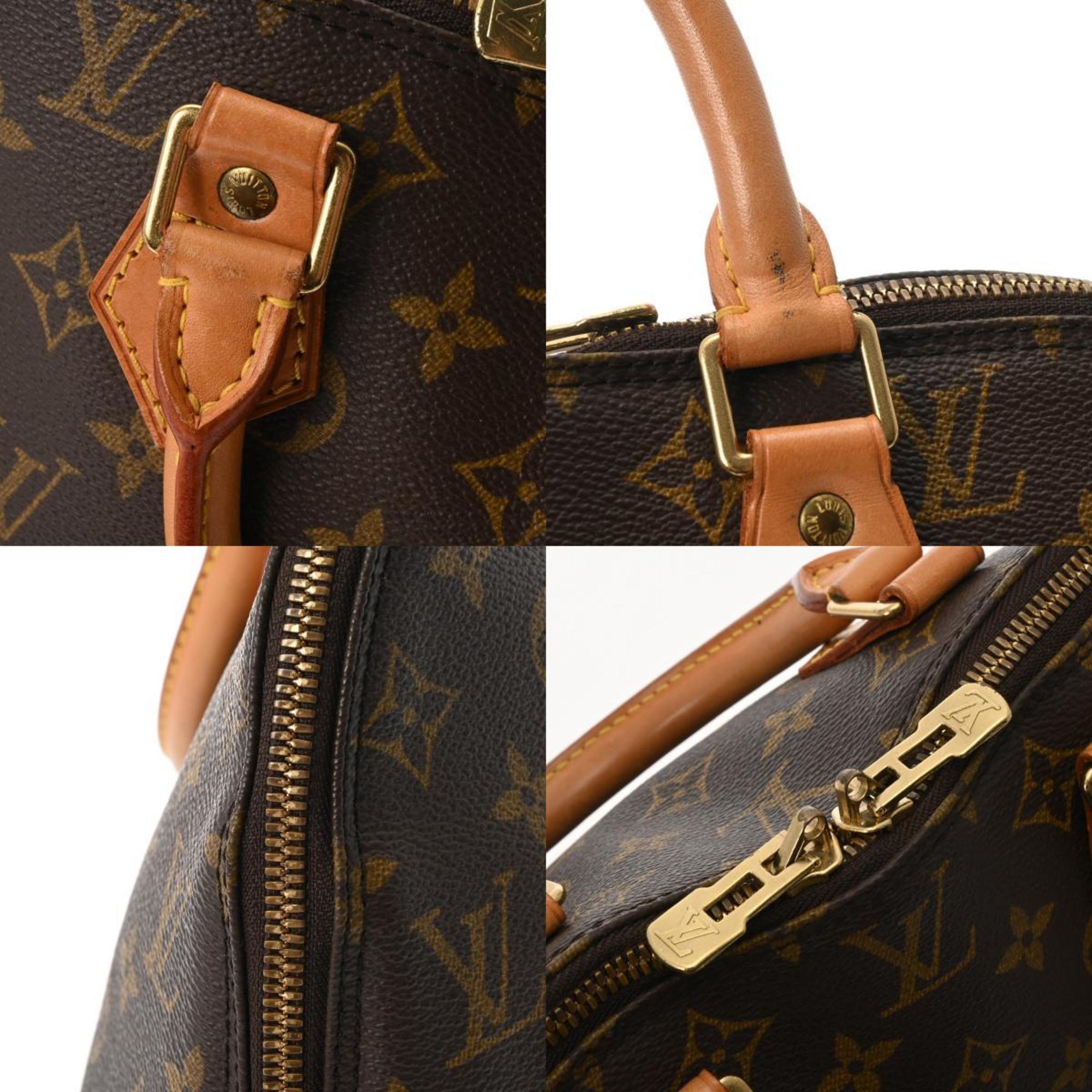 LOUIS VUITTON Louis Vuitton Monogram Alma Brown M51130 Women's Canvas Handbag