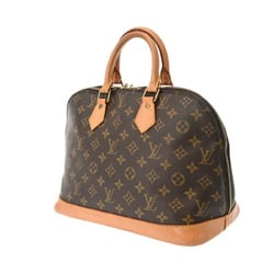 LOUIS VUITTON Louis Vuitton Monogram Alma Brown M51130 Women's Canvas Handbag