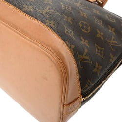 LOUIS VUITTON Louis Vuitton Monogram Alma Brown M51130 Women's Canvas Handbag