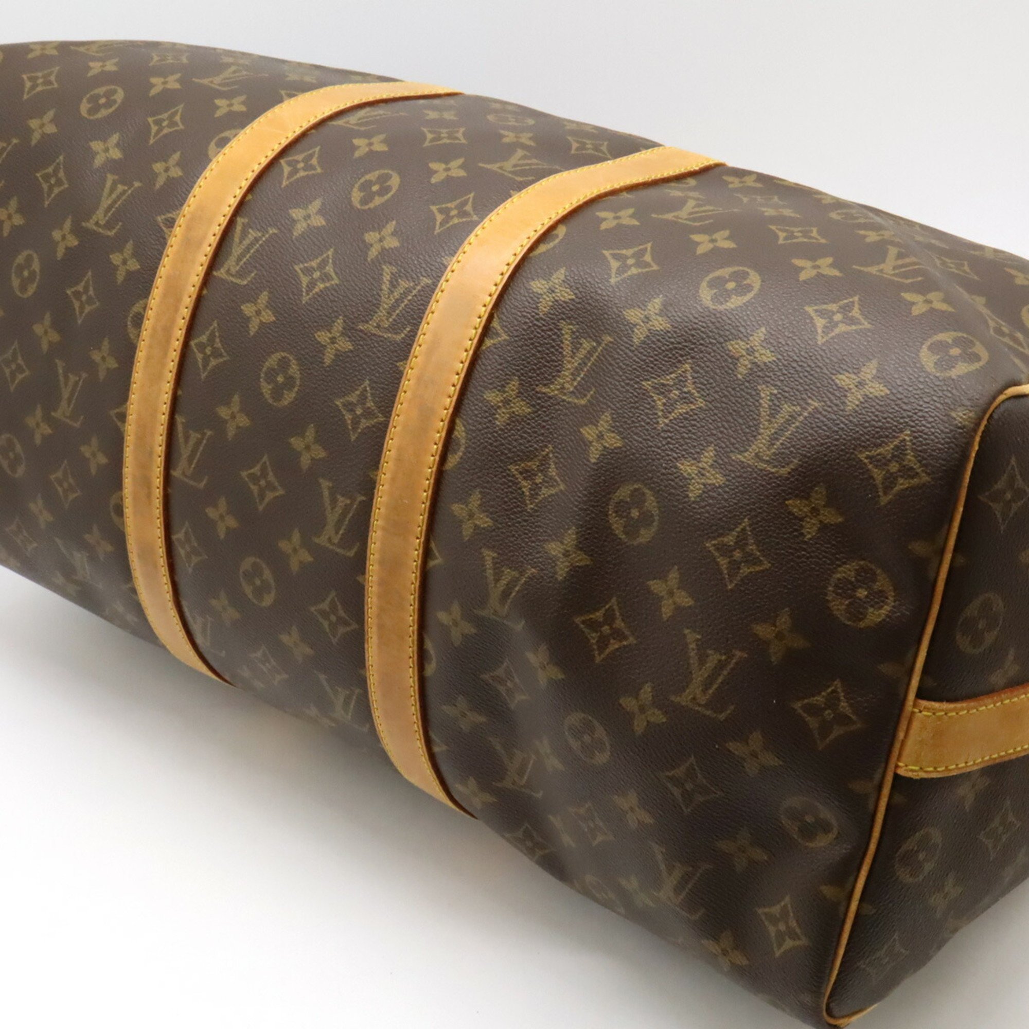 LOUIS VUITTON Louis Vuitton Monogram Keepall Bandouliere 50 Boston Bag Travel Shoulder M41416