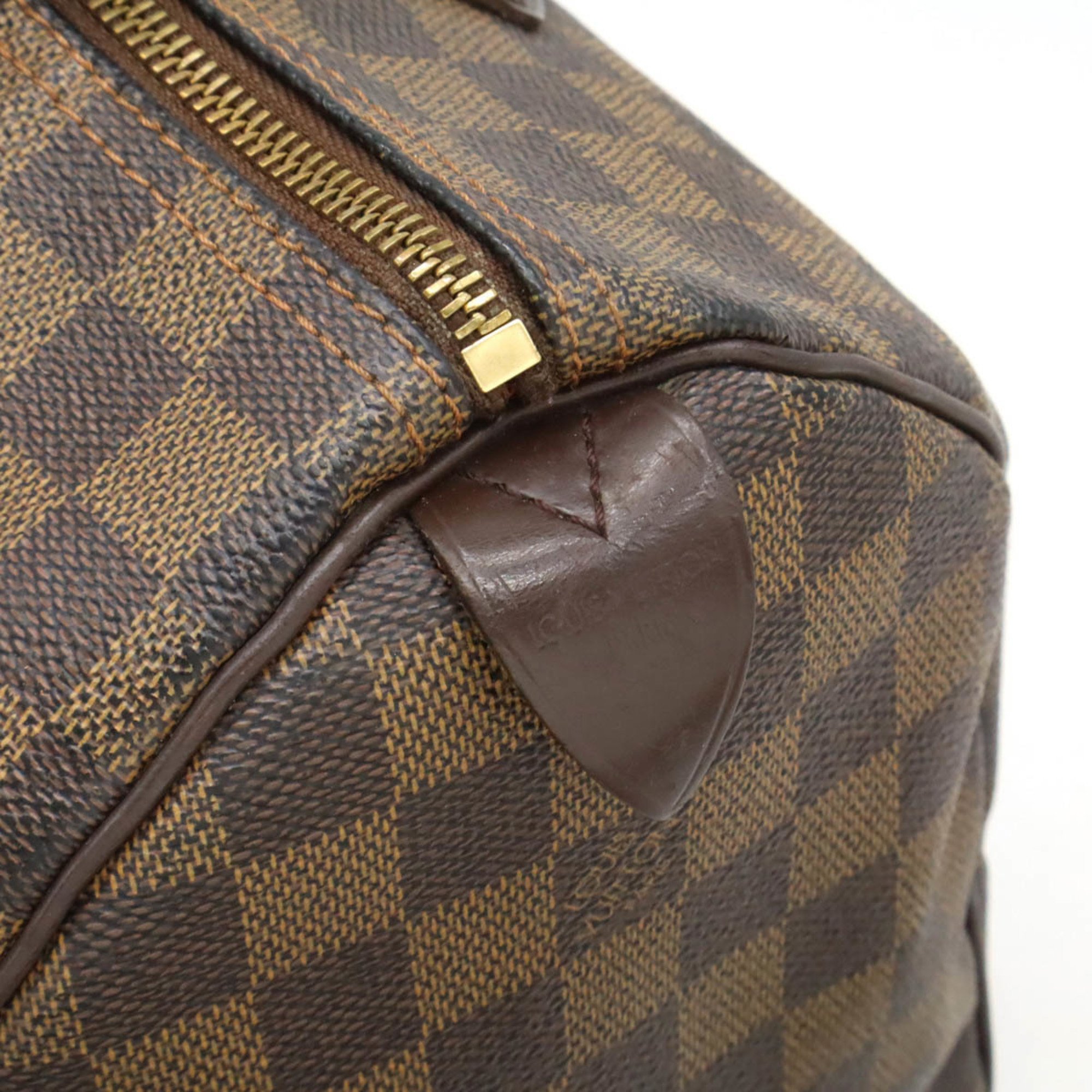 LOUIS VUITTON Damier Speedy 30 Handbag Boston Bag N41531