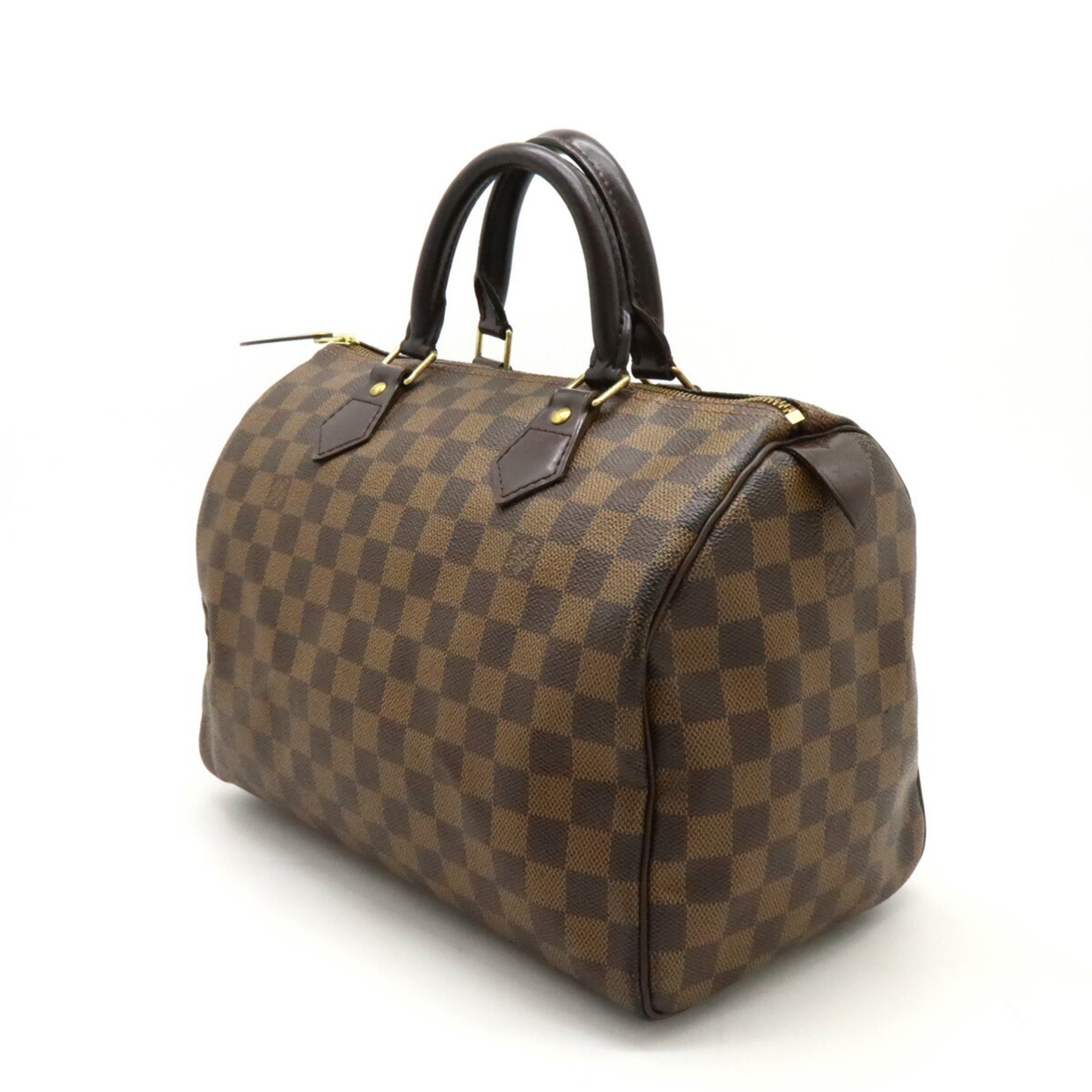 LOUIS VUITTON Damier Speedy 30 Handbag Boston Bag N41531