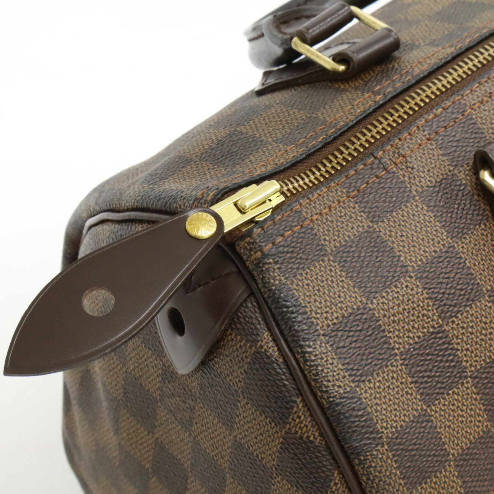 LOUIS VUITTON Damier Speedy 30 Handbag Boston Bag N41531