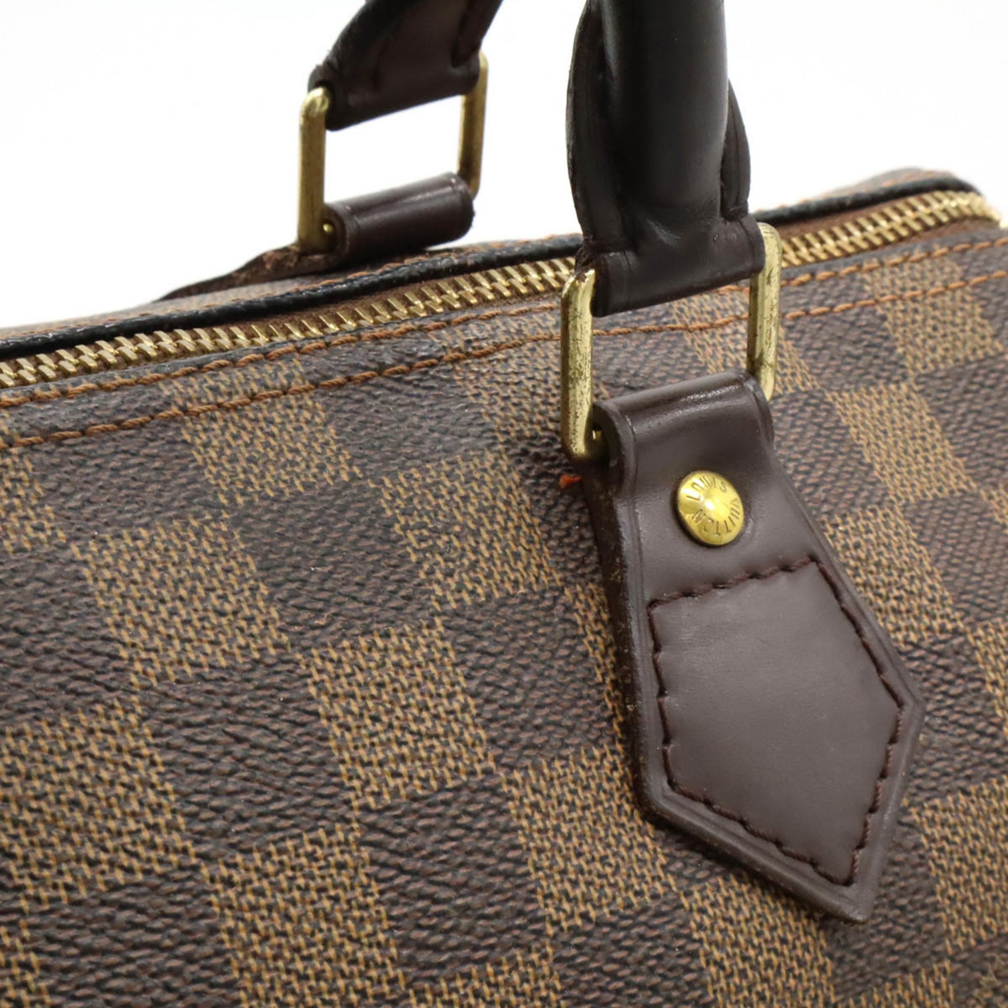 LOUIS VUITTON Damier Speedy 30 Handbag Boston Bag N41531