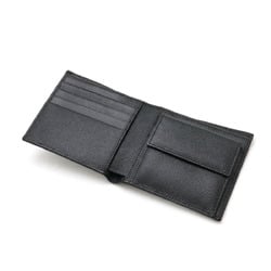 BVLGARI Classico Bi-fold Wallet for Men, Grained Leather, Black, 20253