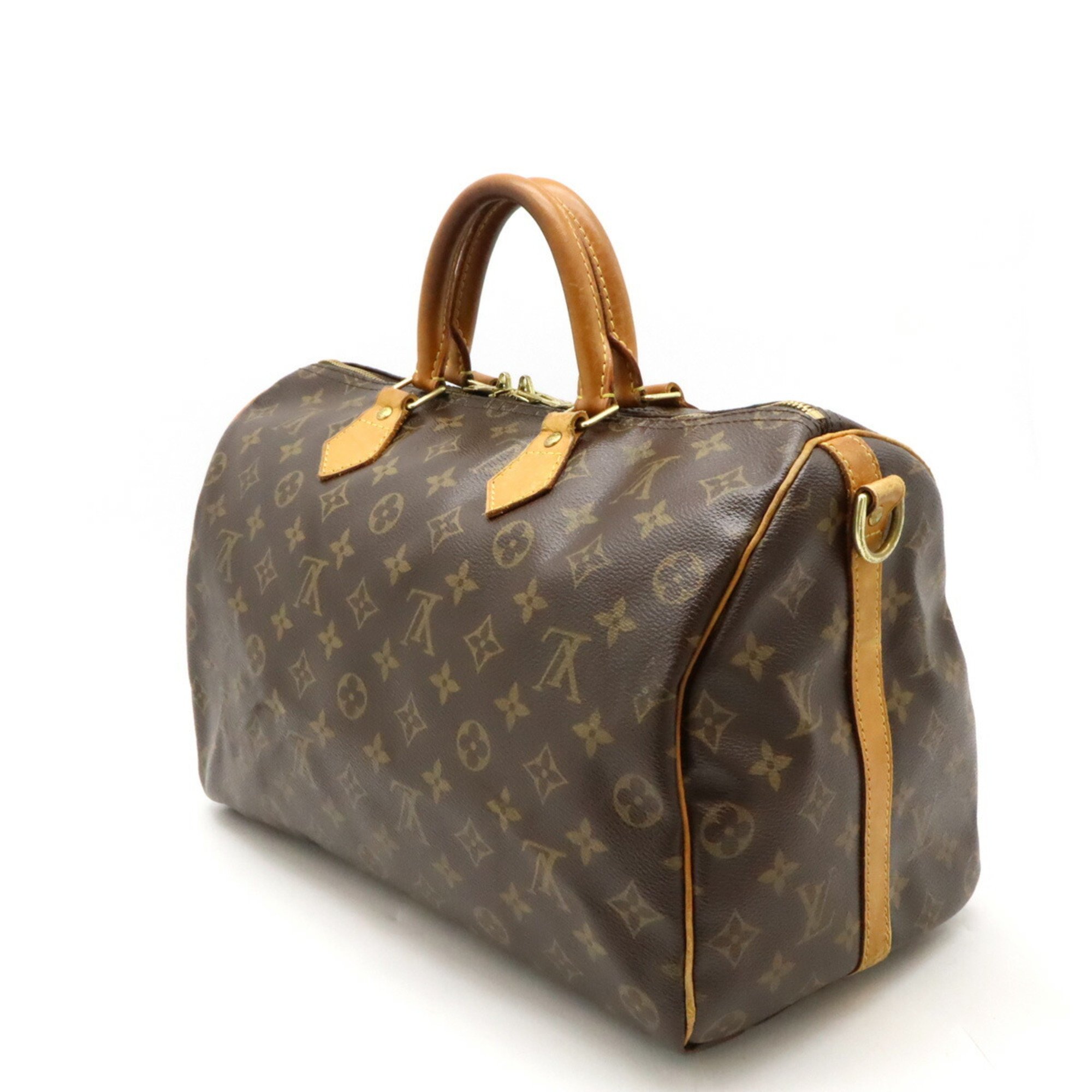 LOUIS VUITTON Louis Vuitton Monogram Speedy Bandouliere 35 Handbag Boston Bag Shoulder M41111