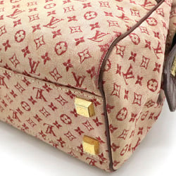 LOUIS VUITTON Louis Vuitton Monogram Josephine PM Handbag Boston Shoulder Bag Canvas Leather Cherry M92216