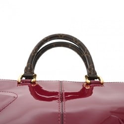 LOUIS VUITTON Louis Vuitton Vernis Tote Miroir Magenta M54640 Women's Monogram Canvas Handbag