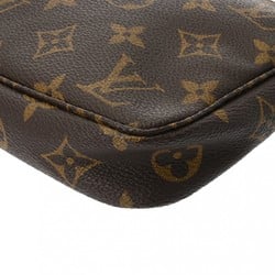 LOUIS VUITTON Louis Vuitton Monogram Pochette Accessoires Brown M51980 Women's Canvas Pouch