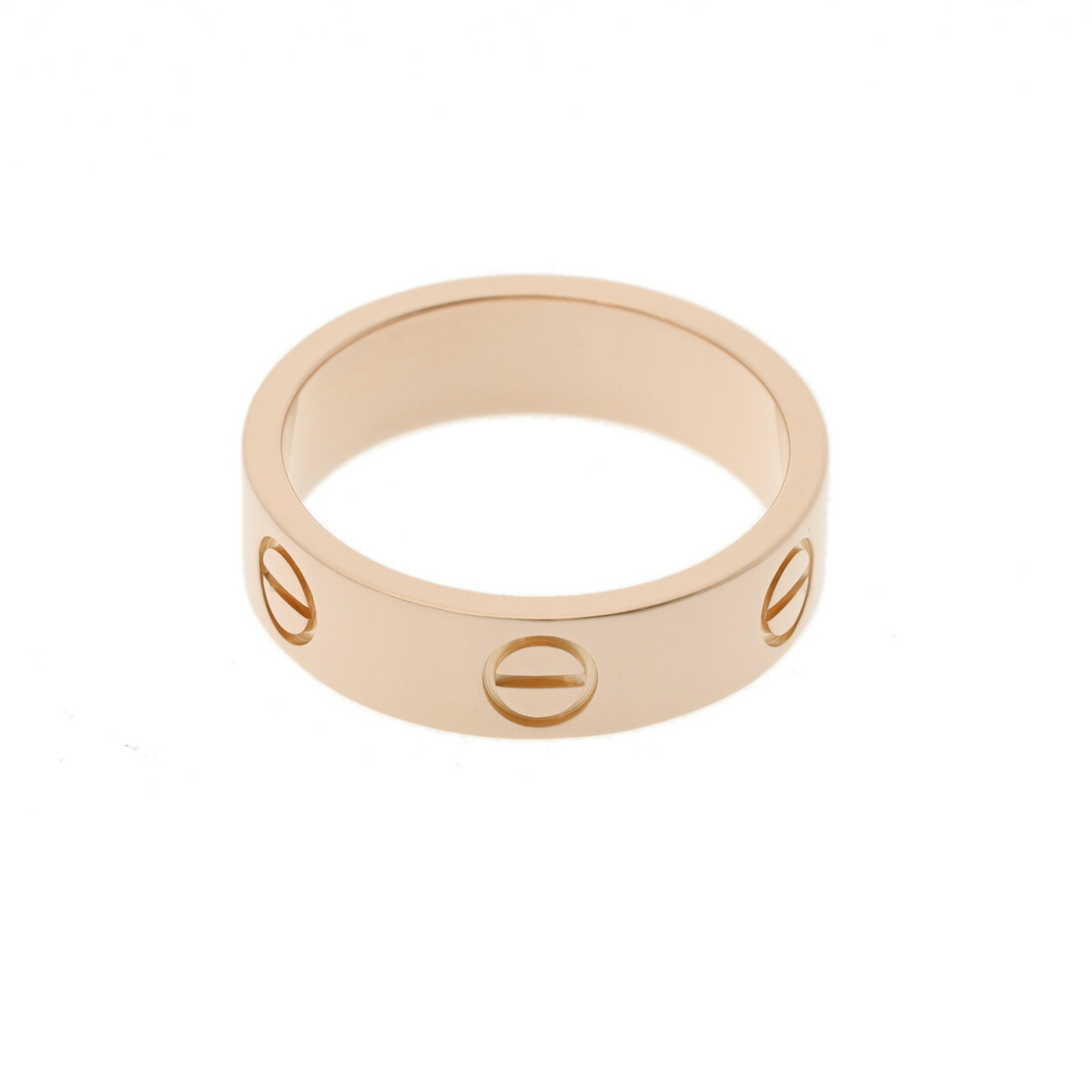 CARTIER Cartier Love Ring #56 Size 15.5 Women's K18 Pink Gold