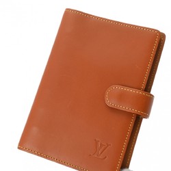 LOUIS VUITTON Louis Vuitton Nomad Agenda PM Brown R20474 Unisex Leather Notebook Cover