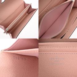 LOUIS VUITTON Epi Portefeuille Twist Rose Ballerine M61178 Women's Leather Long Wallet