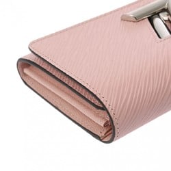 LOUIS VUITTON Epi Portefeuille Twist Rose Ballerine M61178 Women's Leather Long Wallet