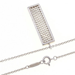 Tiffany Necklace Somerset Square SV Sterling Silver 925 Women's Mesh Pendant TIFFANY & Co.