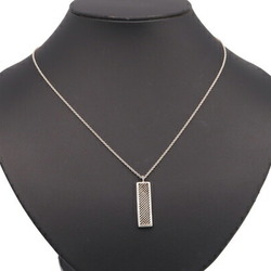 Tiffany Necklace Somerset Square SV Sterling Silver 925 Women's Mesh Pendant TIFFANY & Co.