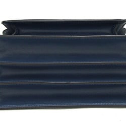 MARNI Shoulder Bag Trunk SBMPN09N01LV520 Navy Leather Women's