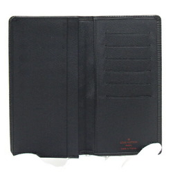 Louis Vuitton Bi-fold Long Wallet Epi Porte Carte Credit Yen M63212 Noir Black Gusseted Billfold Men's LOUIS VUITTON