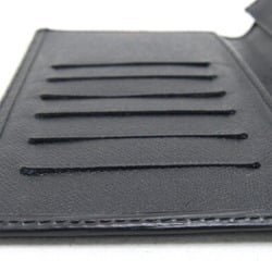 Louis Vuitton Bi-fold Long Wallet Epi Porte Carte Credit Yen M63212 Noir Black Gusseted Billfold Men's LOUIS VUITTON