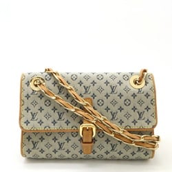 LOUIS VUITTON Louis Vuitton Monogram Camille Chain Bag Double Shoulder Canvas Blue M92002