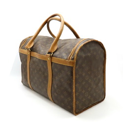 LOUIS VUITTON Louis Vuitton Monogram Sac Siyan 50 Medium Dog Carrier Pet Bag Boston M42021