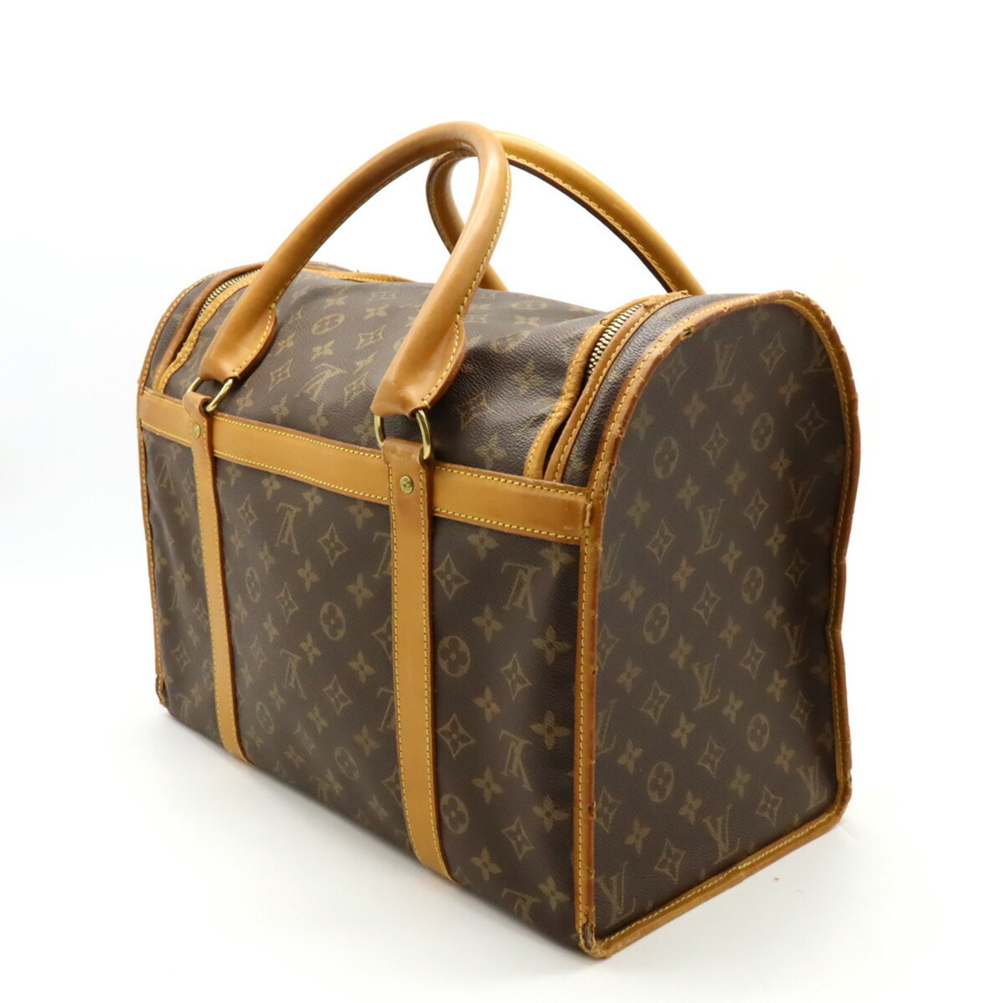 LOUIS VUITTON Louis Vuitton Monogram Sac Siyan 40 Small Dog Carrier Bag Pet Boston M42024