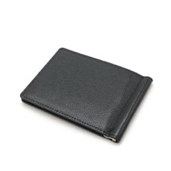 LOUIS VUITTON Taiga Portefeuille Pans Bi-fold Wallet Money Clip Leather Noir Black M62978