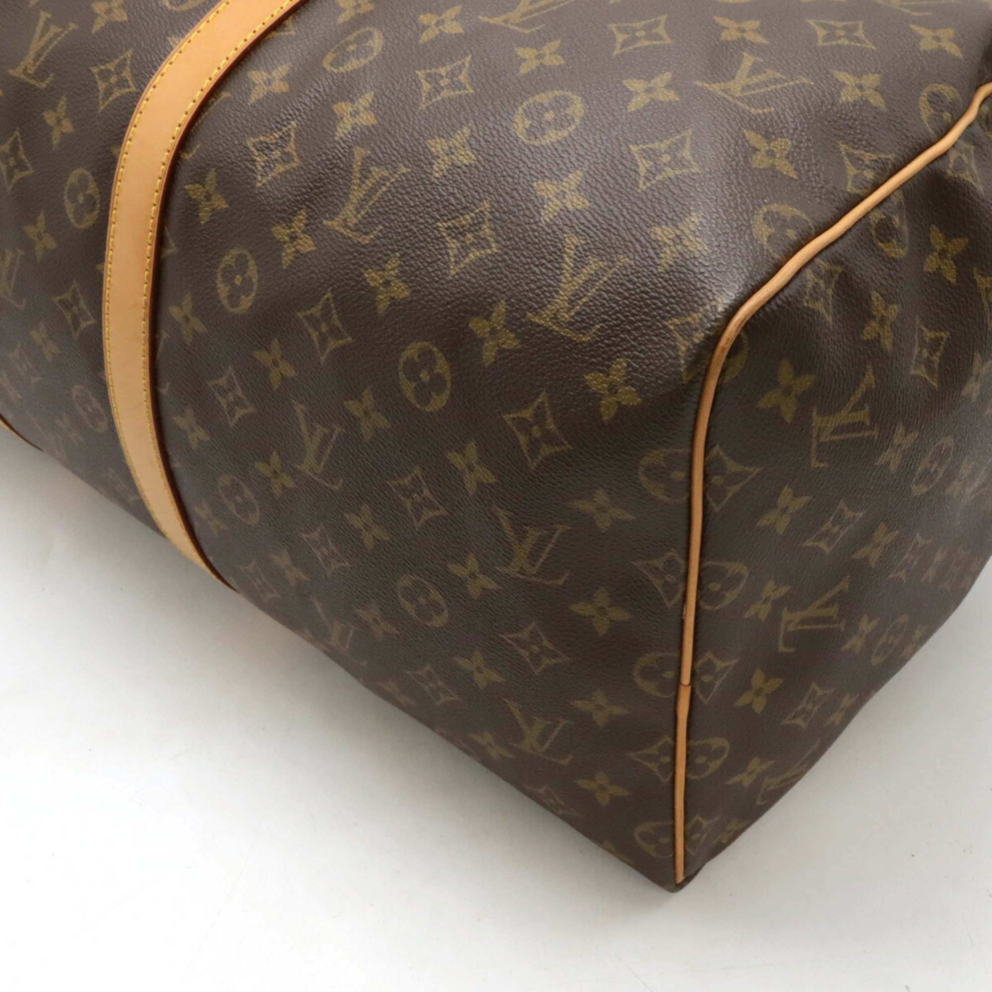 LOUIS VUITTON Louis Vuitton Monogram Keepall 55 Boston Bag Handbag Travel M41424