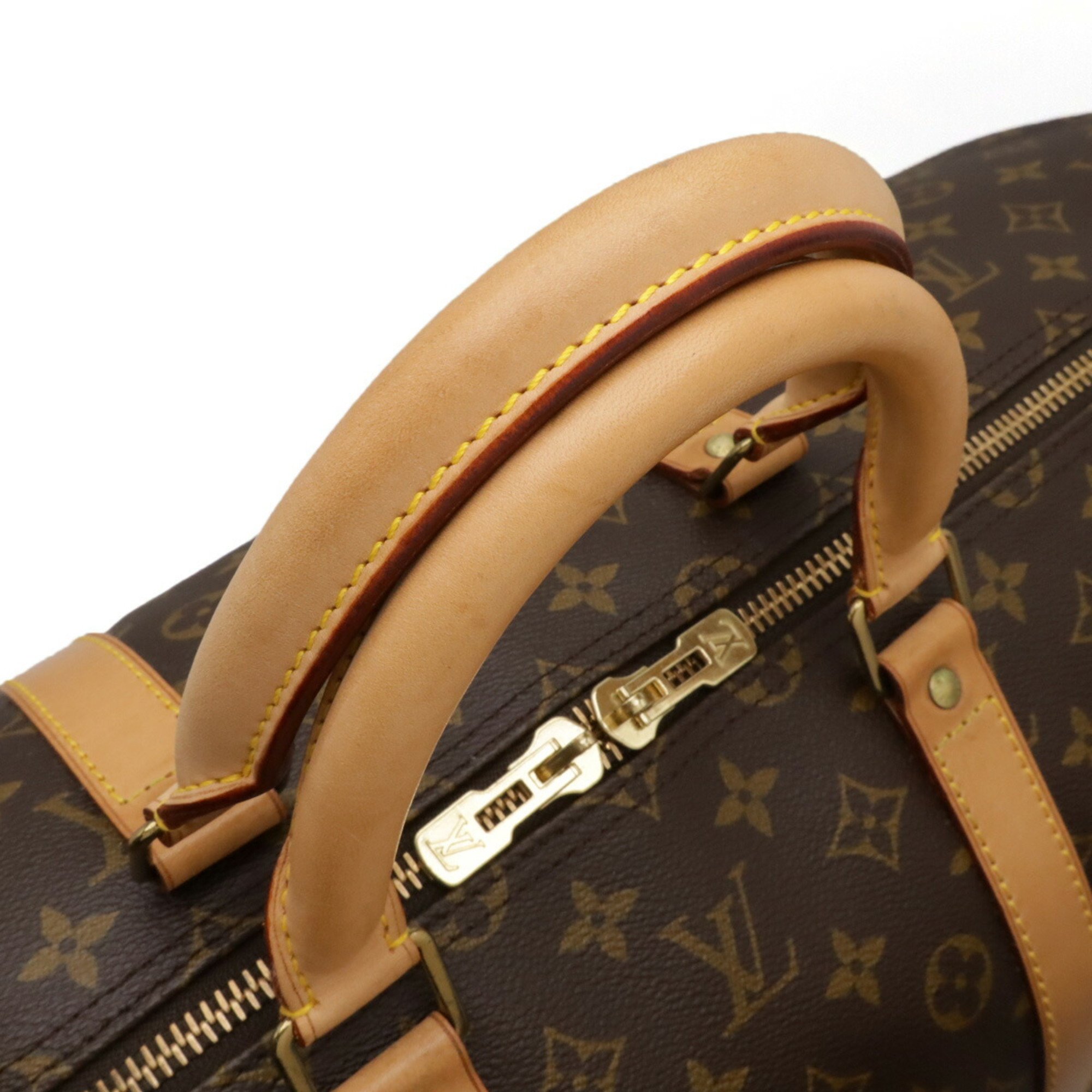 LOUIS VUITTON Louis Vuitton Monogram Keepall 55 Boston Bag Handbag Travel M41424