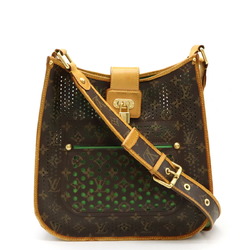 LOUIS VUITTON Louis Vuitton Monogram Perforated Musette Shoulder Bag Punching Vert Green M95173