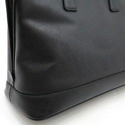 PRADA Saffiano Handbag Tote Bag Shoulder Leather NERO Black BN2538