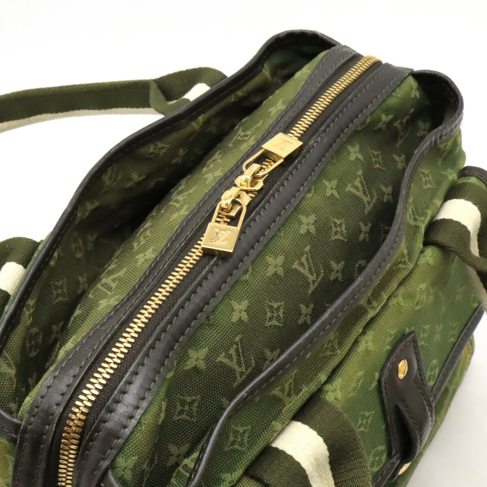 LOUIS VUITTON Louis Vuitton Monogram Sac Marie Kate Handbag Tote Bag TST Khaki Green M92507