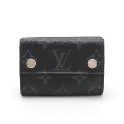 LOUIS VUITTON Louis Vuitton Monogram Eclipse Discovery Compact Wallet Tri-fold M67630