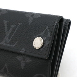 LOUIS VUITTON Louis Vuitton Monogram Eclipse Discovery Compact Wallet Tri-fold M67630