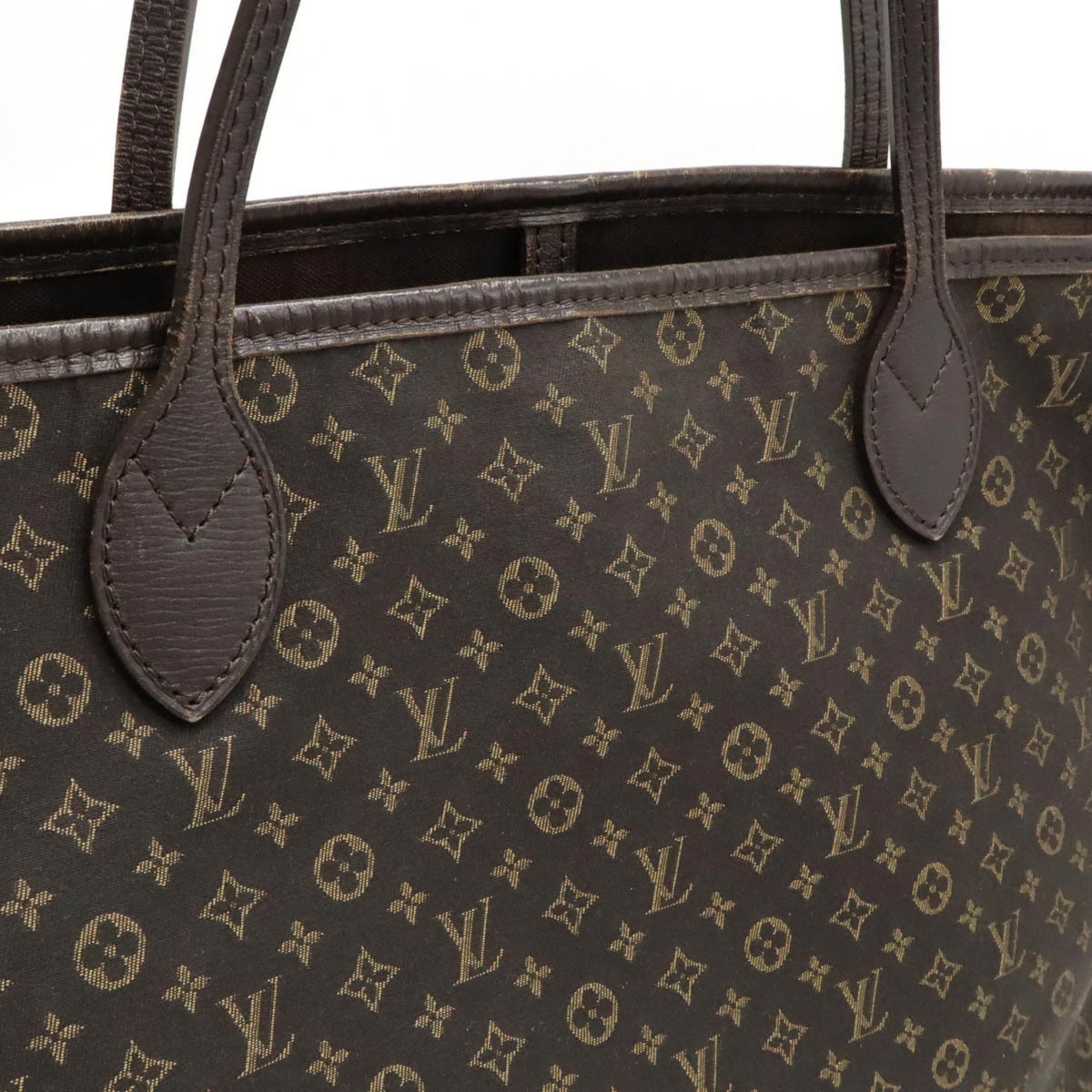 LOUIS VUITTON Louis Vuitton Monogram Idylle Neverfull MM Tote Bag Shoulder Canvas Fuzan Brown M40513