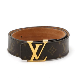 LOUIS VUITTON Louis Vuitton Monogram Santur Initial LV Belt #80 M9781W