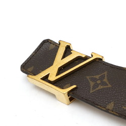 LOUIS VUITTON Louis Vuitton Monogram Santur Initial LV Belt #80 M9781W