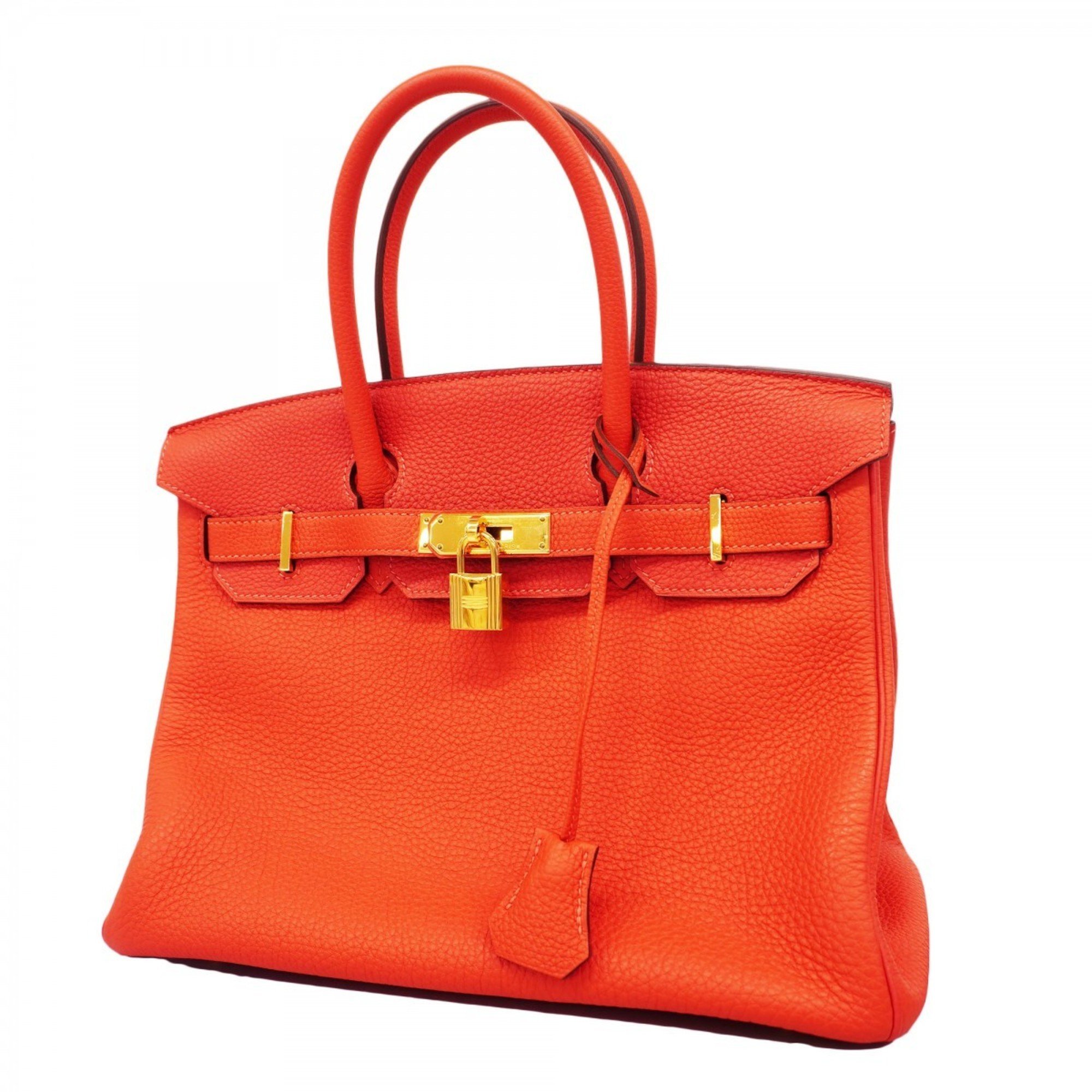 Hermes handbag Birkin 30 Togo Bougainvillea unclear engraving ladies