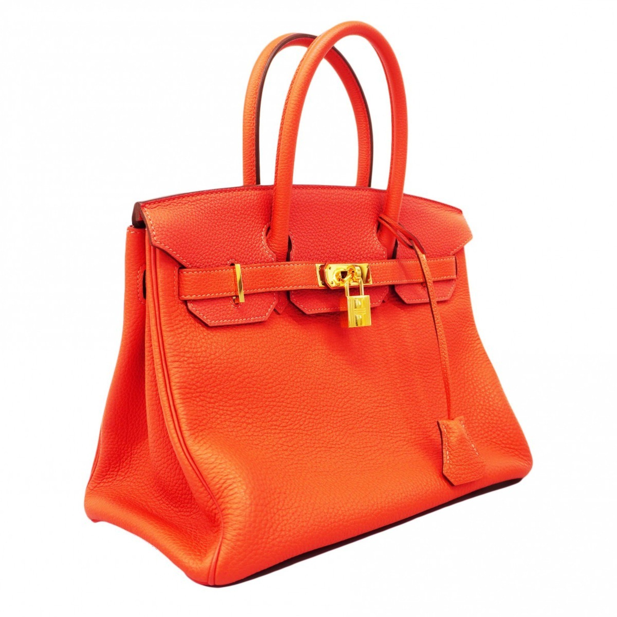 Hermes handbag Birkin 30 Togo Bougainvillea unclear engraving ladies